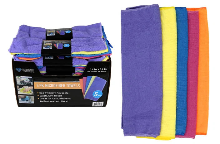 Pure MICROFIBER TOWELS 5PK Artisan