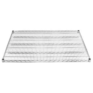 Convenient 30 quot d Chrome Wire Shelves Fashionable