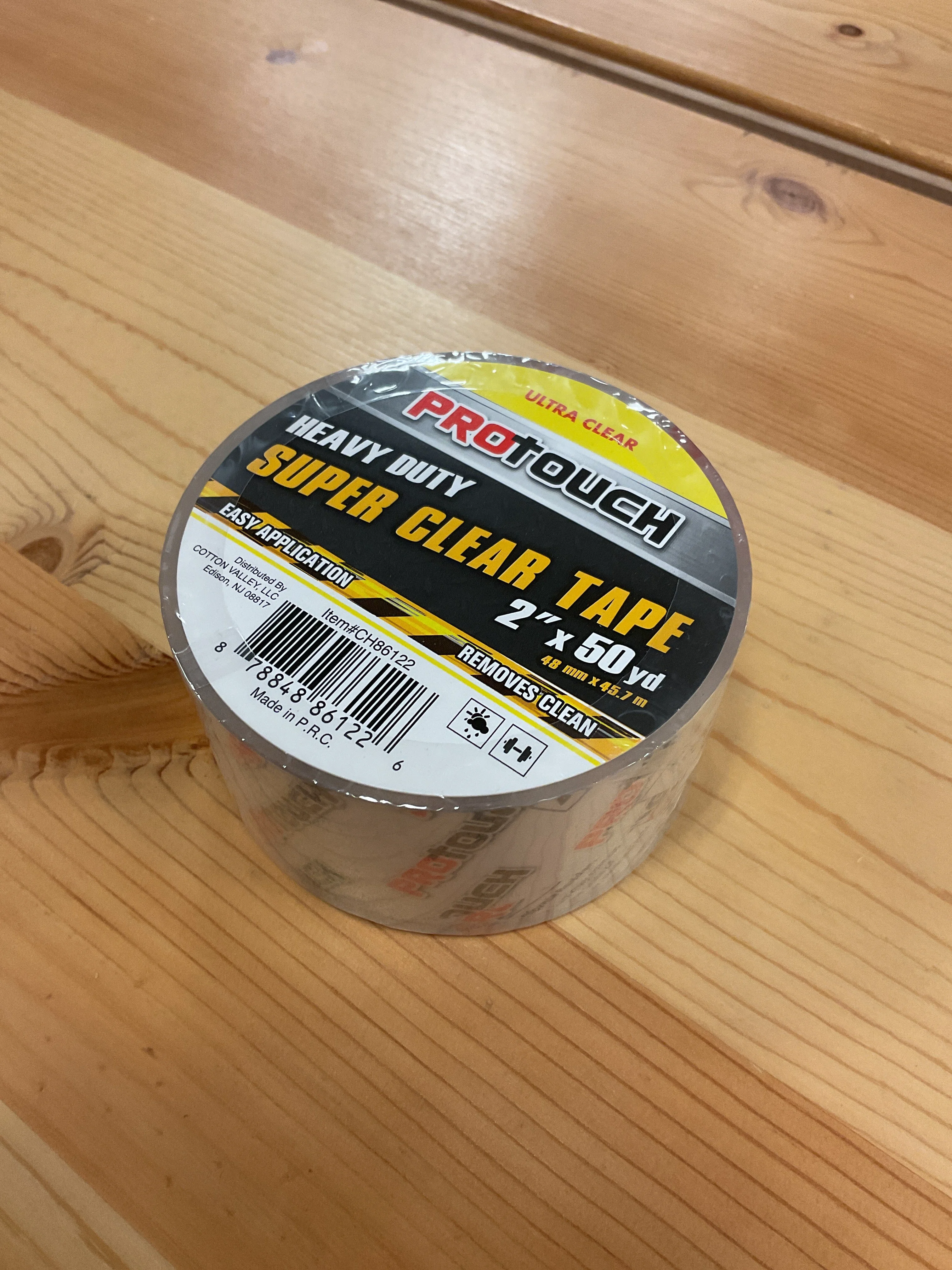 Pure CLEAR PACKING TAPE 2 quot X50YD Convenient