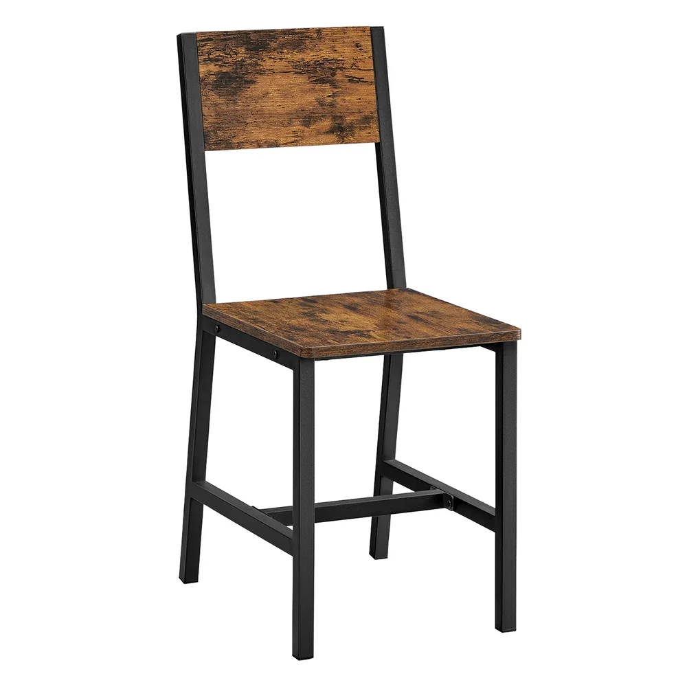 Quality VASAGLE Dining Chair with Metal Steel Frame Superior