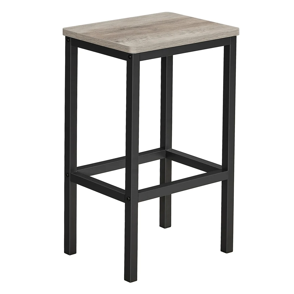 World-Class VASAGLE Set of 2 Bar Chairs with Footrest Safe