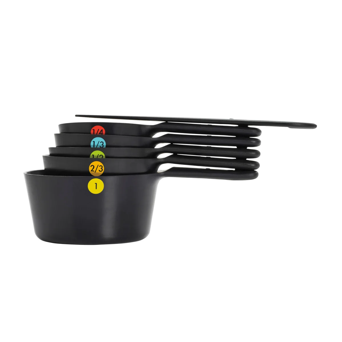 Minimalist 6PC MEAS CUP SET BLK Safe