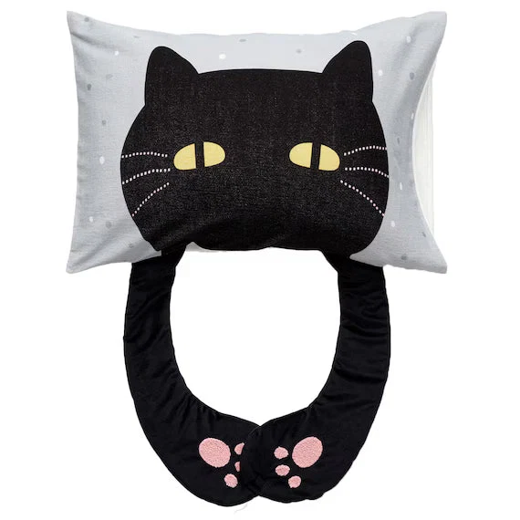 Modern PILLOWCASE WITH EYE MASK DH DECONEKO Crafted