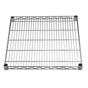 Top-Quality 24 quot d Chrome Wire Shelves Breathable