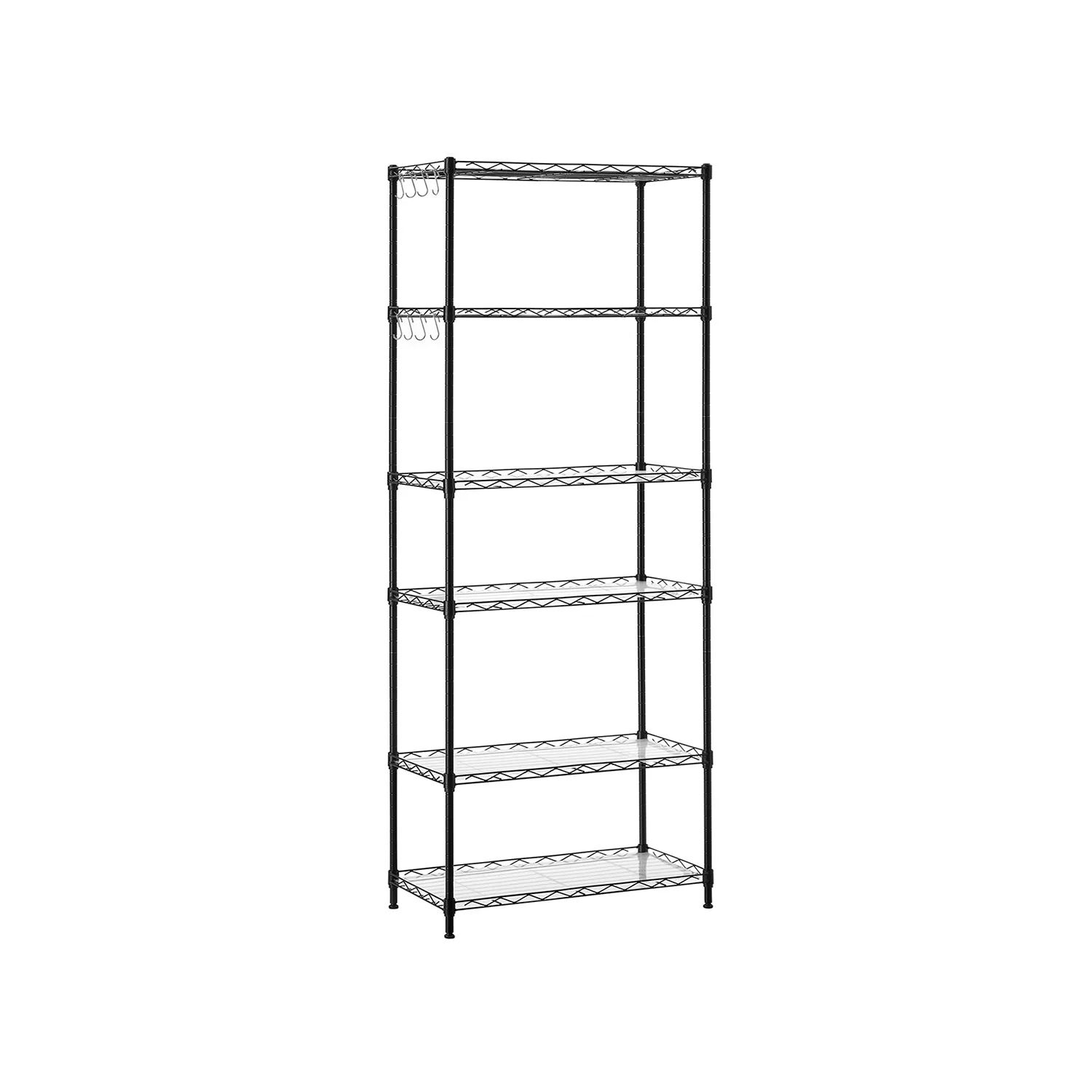 Fine SONGMICS 6-Tier Metal Storage Shelf Healthy
