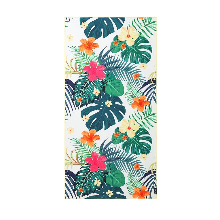 Organic RHB BEACH TOWEL TROPICAL GARDEN Sustainable