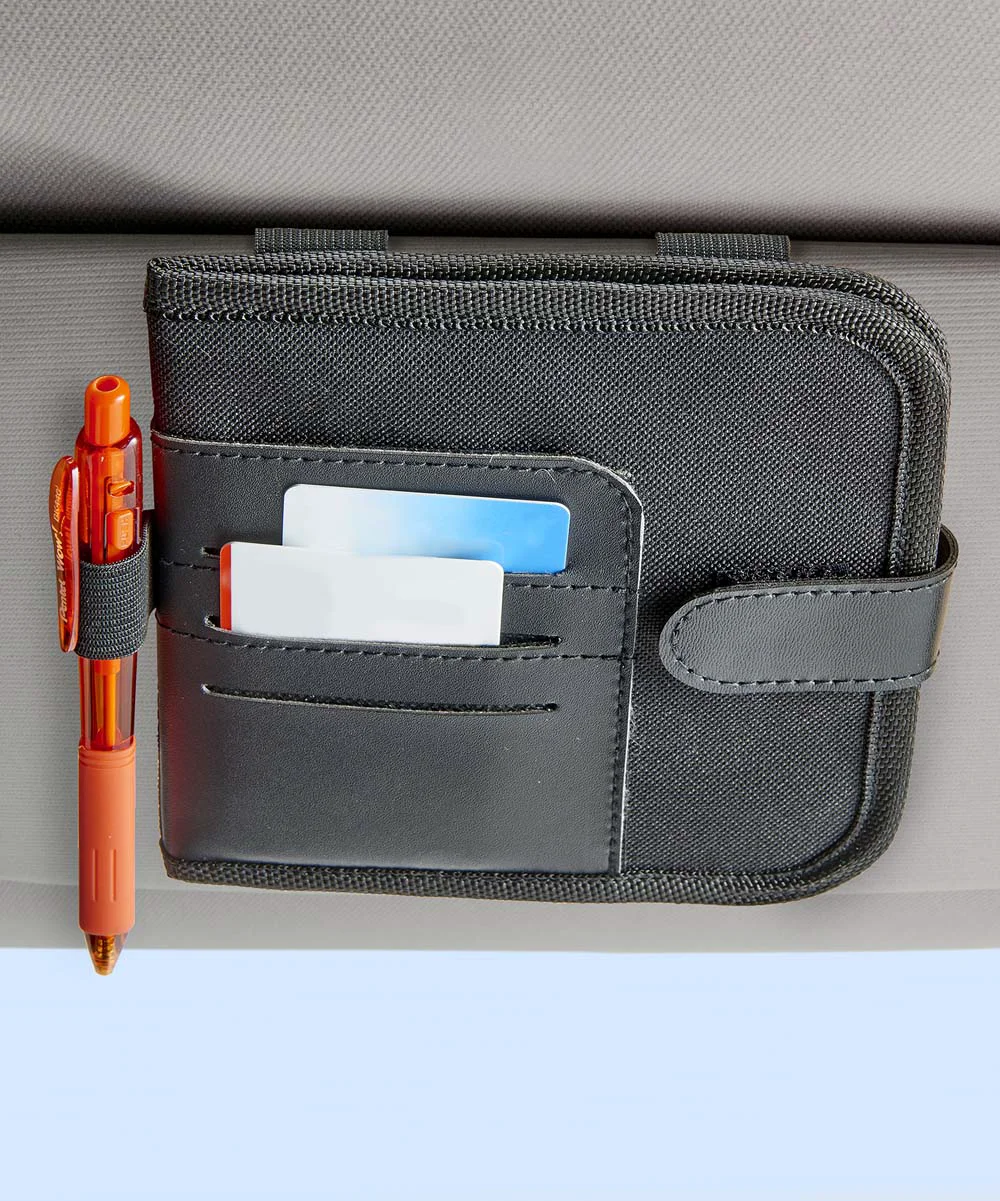 Convenient CARD amp DOCUMENT HOLDER VISOR Soft