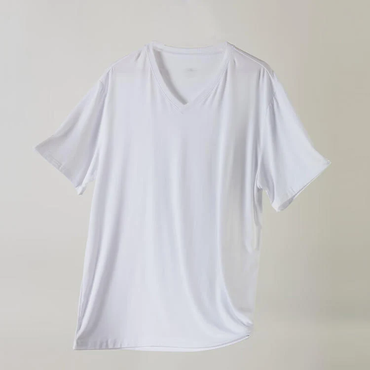 Selected MEN MODAL VNECK SHORT WH XL Healthy