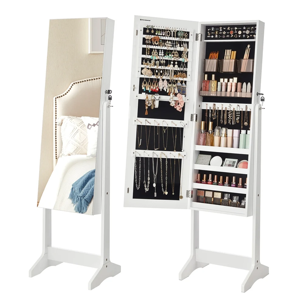 Specialty SONGMICS standing Jewelry Cabinet Armoire Prestigious