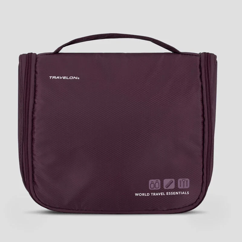 Smooth HANGING TOILETRY BAG BLACKBERRY Responsible