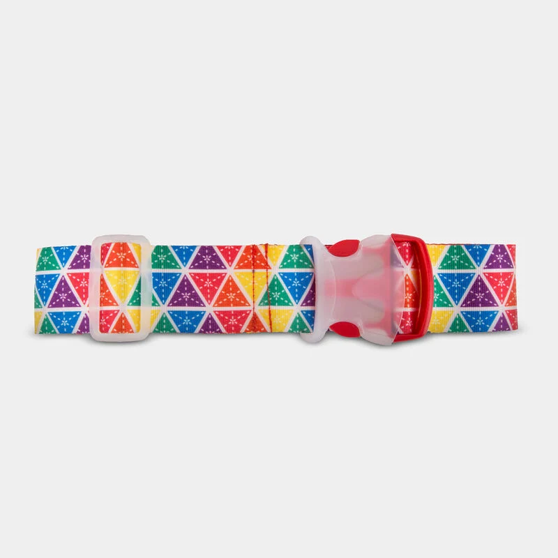 Green LUGGAGE STRAP RAINBOW Soft
