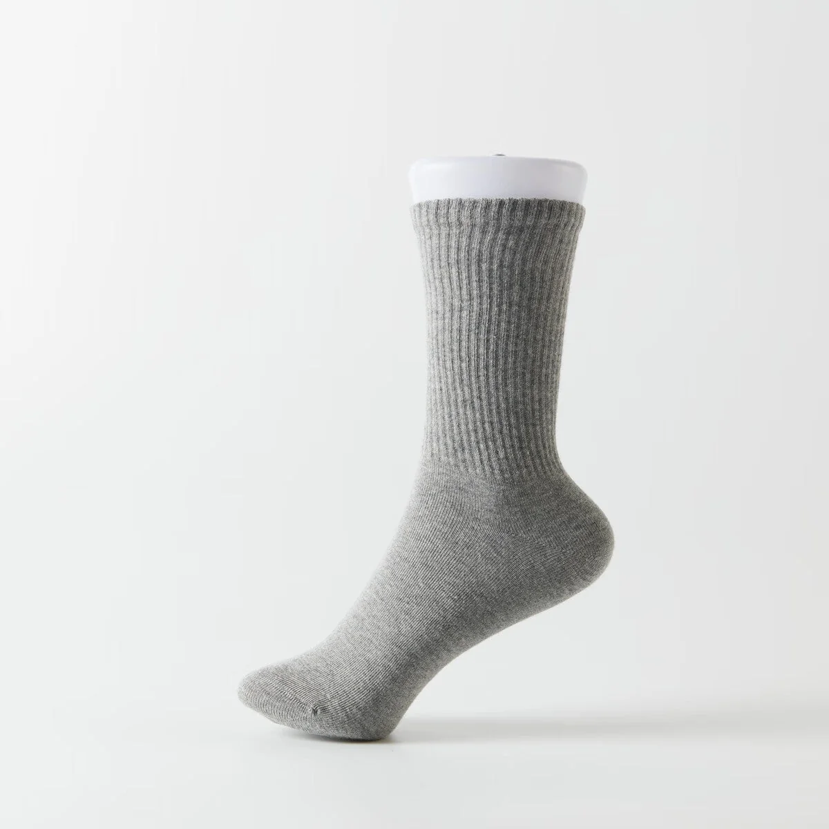 Organic WOMEN SOCKS MID KNITTED GY 1P Fashionable