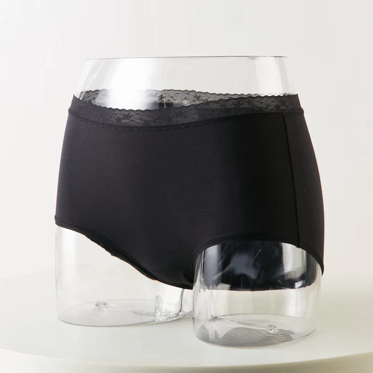 Durable WOMEN MODAL LACE UNDERWEAR BK M High-Performance
