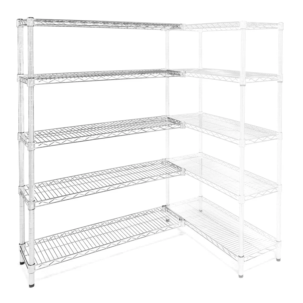 Original Design 14 quot d x 42 quot w Wire Shelving Add-Ons w 5 Shelves Soft
