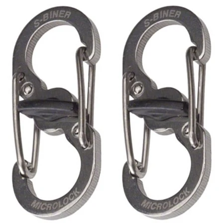 First-Class S-BINER MICROLOCK 2PK STAINLESS Traditional