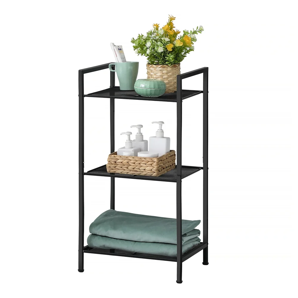 Fashionable SONGMICS 3-Tier Storage Rack Reusable