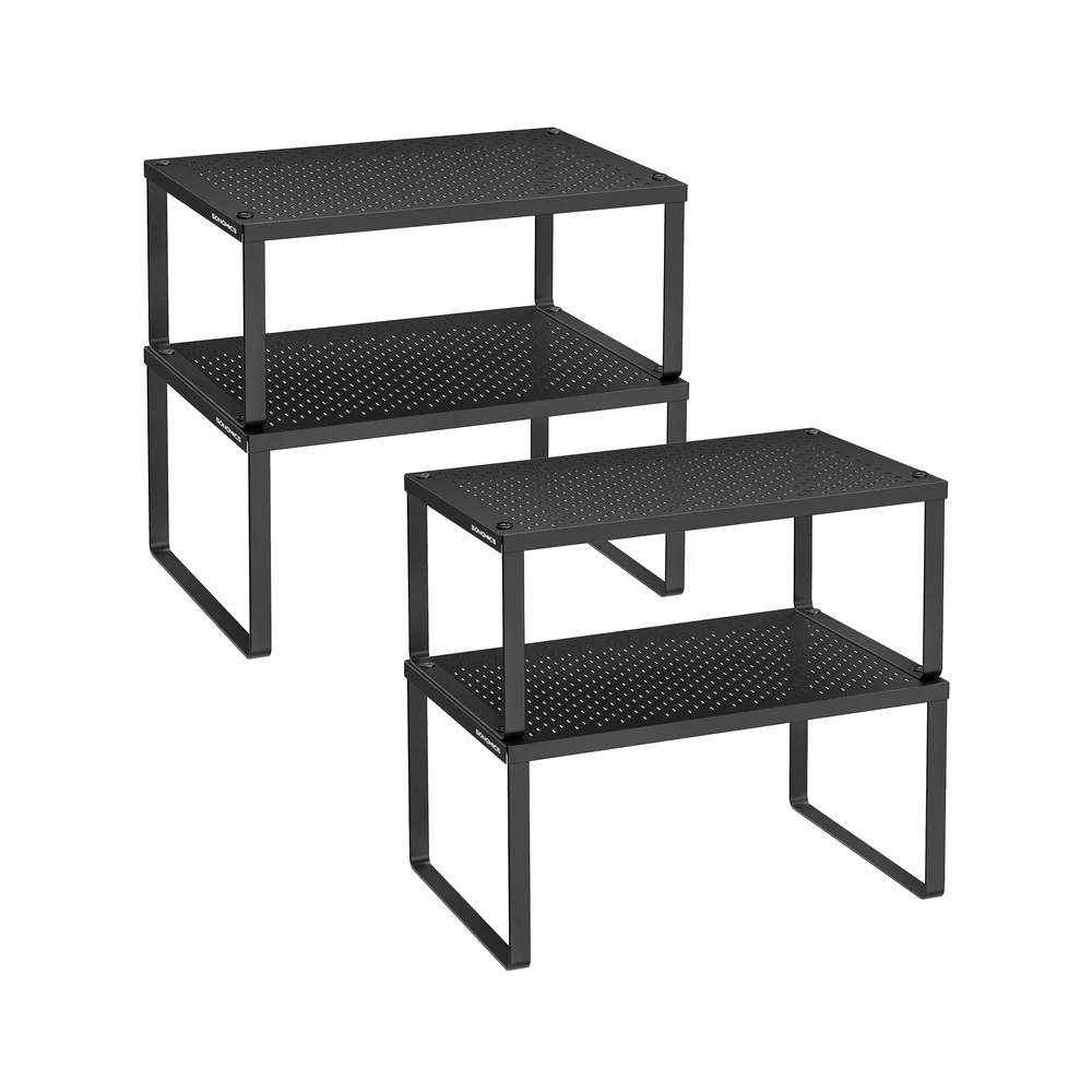 Specialty SONGMICS Set of 4 Metal Kitchen Counter Shelves Prestigious