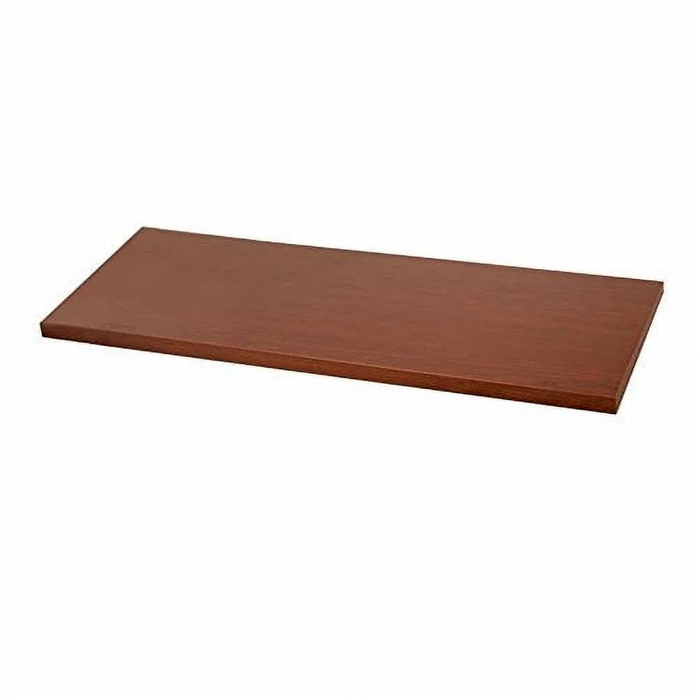 Authentic 96 quot x14 quot WOOD SHELF MOD CHERRY Comfortable