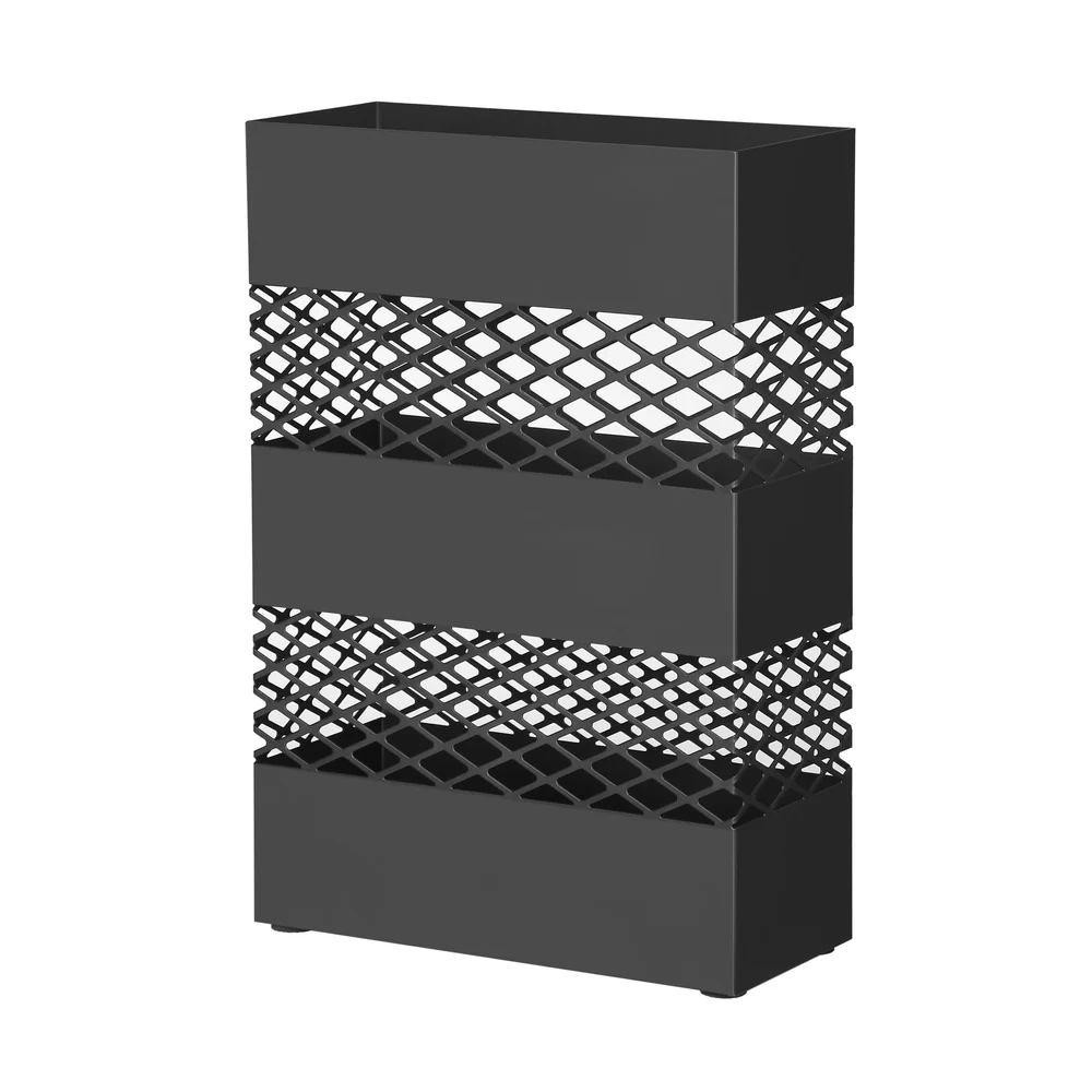 Stylish SONGMICS Metal Umbrella Stand with Water Tray Superior
