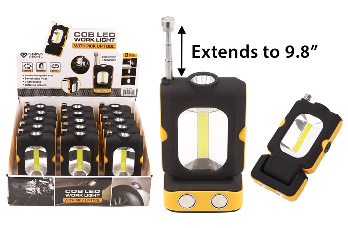 Optimized COB LED WORKLIGHT W PICK-UP TOOL Luxury