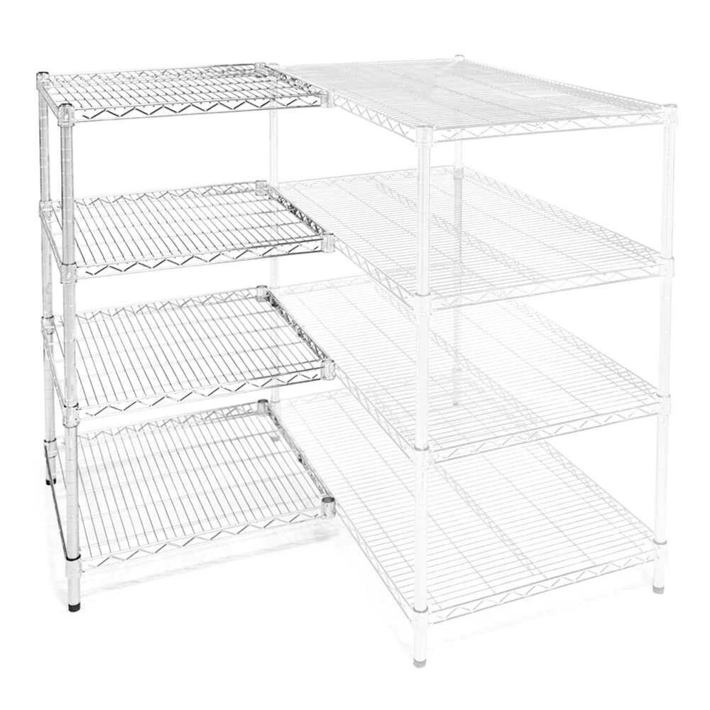 Excellent 21 quot d x 30 quot w Wire Shelving Add-Ons w 4 Shelves Efficient