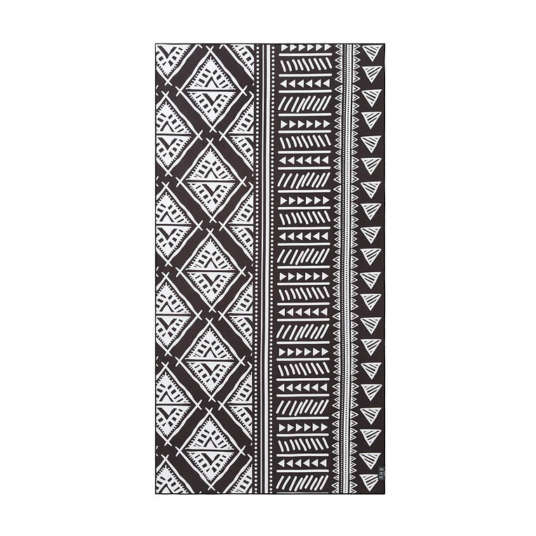 Solid RHB BEACH TOWEL BLACK TRIBAL Premium