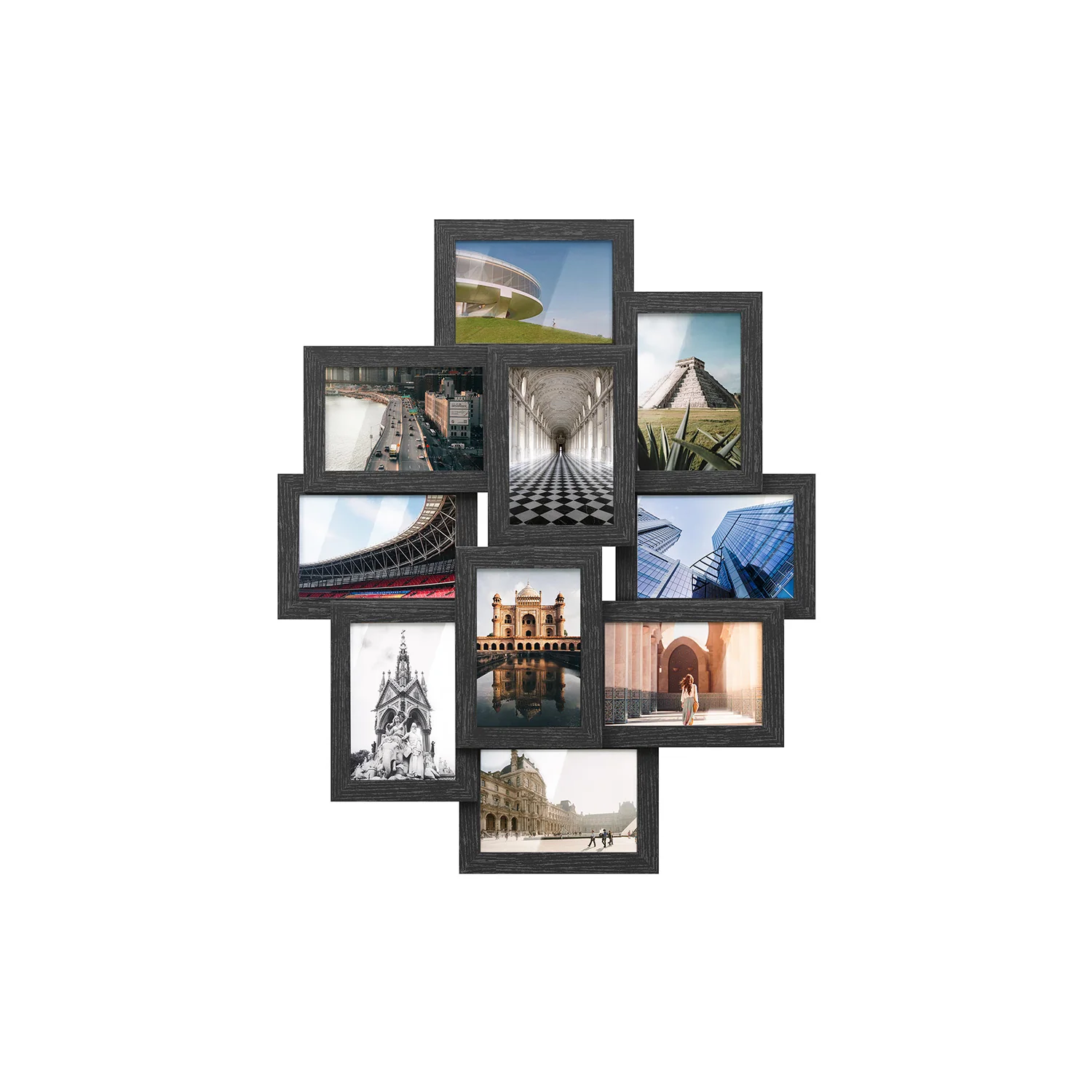Outstanding SONGMICS Collage Picture Frames for 10 Photos Fine