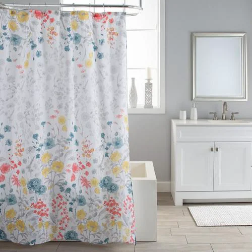 Exceptional WILDFLOWER SHOWER CURTAIN Fine