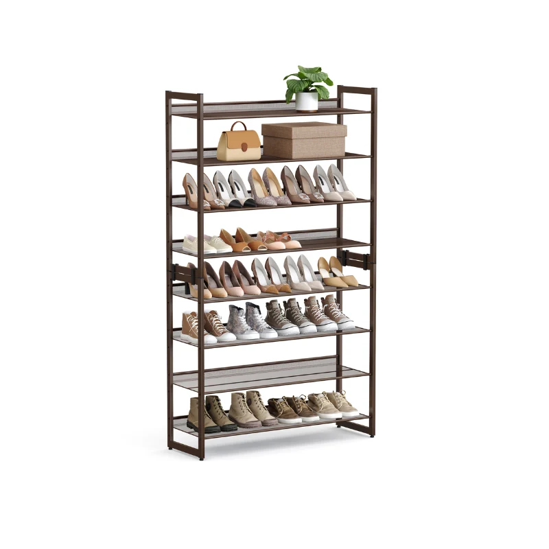 Official SONGMICS Metal Shoe Racks for Garage Unique