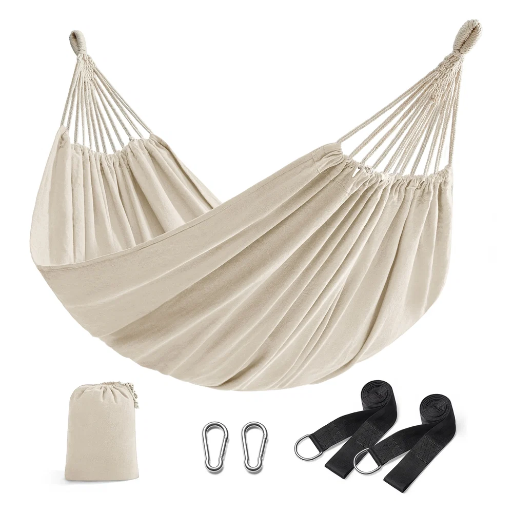 User-Friendly SONGMICS Cotton Hammock for Patio Environmentally Friendly