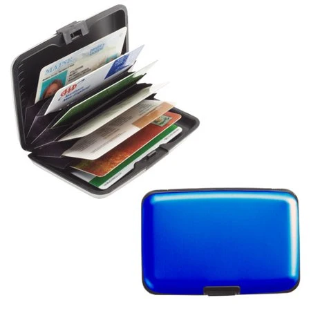 Superior RFID CARD CASE BLUE Effective