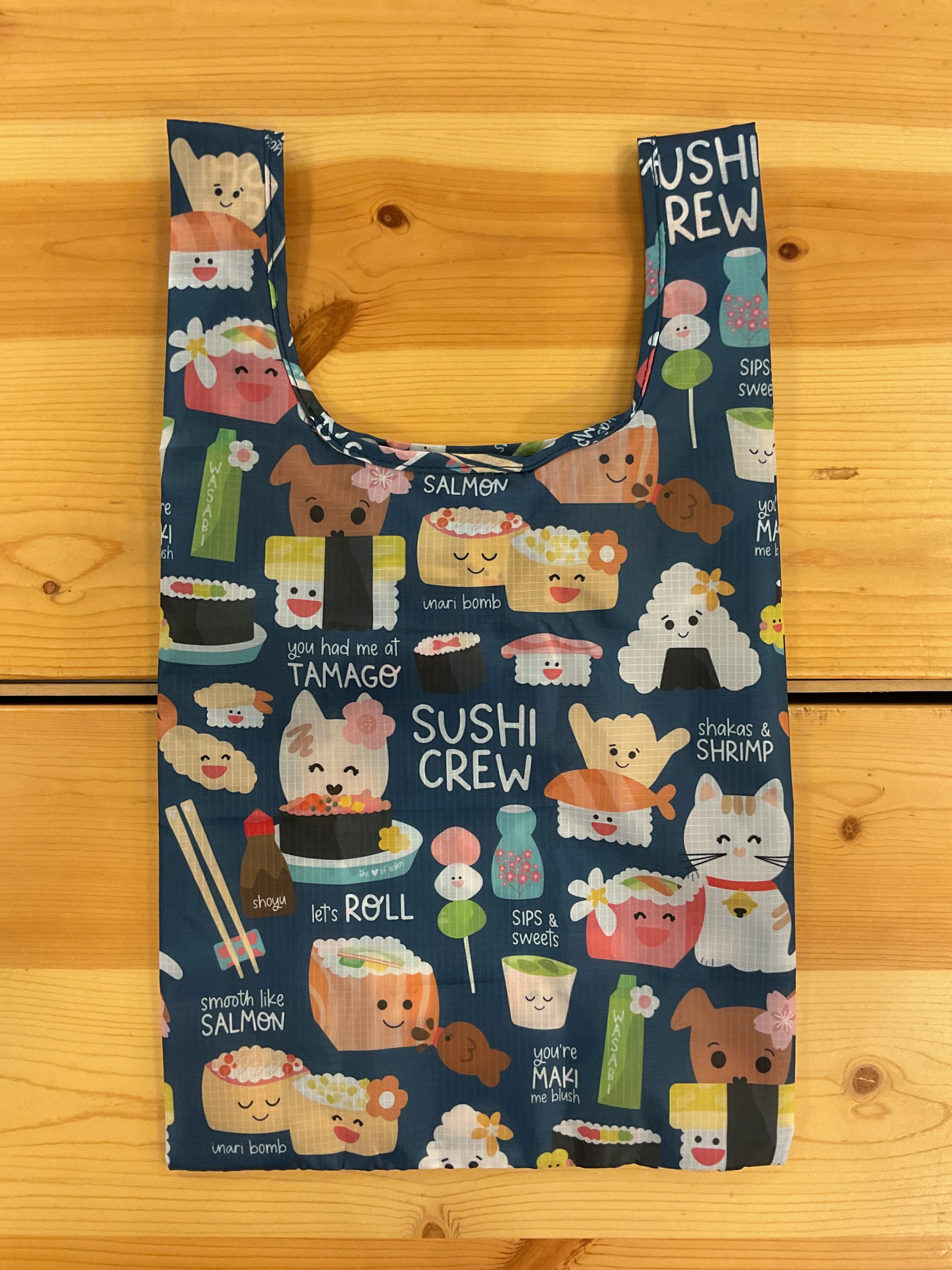 Lightweight EDEN SMALL TOTE SUSHI CREW NAVY Top-Quality