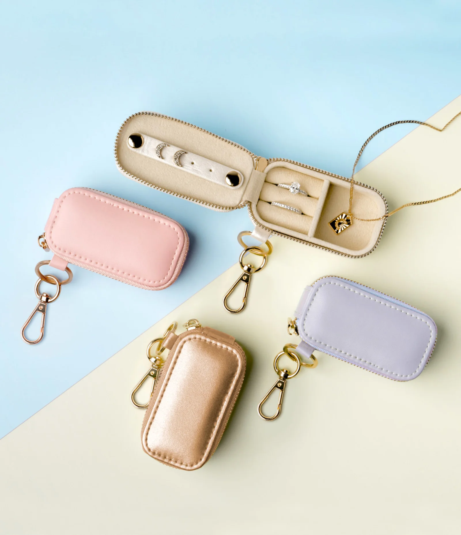 Refined CRUSH JEWELRY CASE KEYCHAIN Crafted