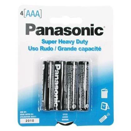 High-Performance PANASONIC AAA - 4PK Long-Lasting