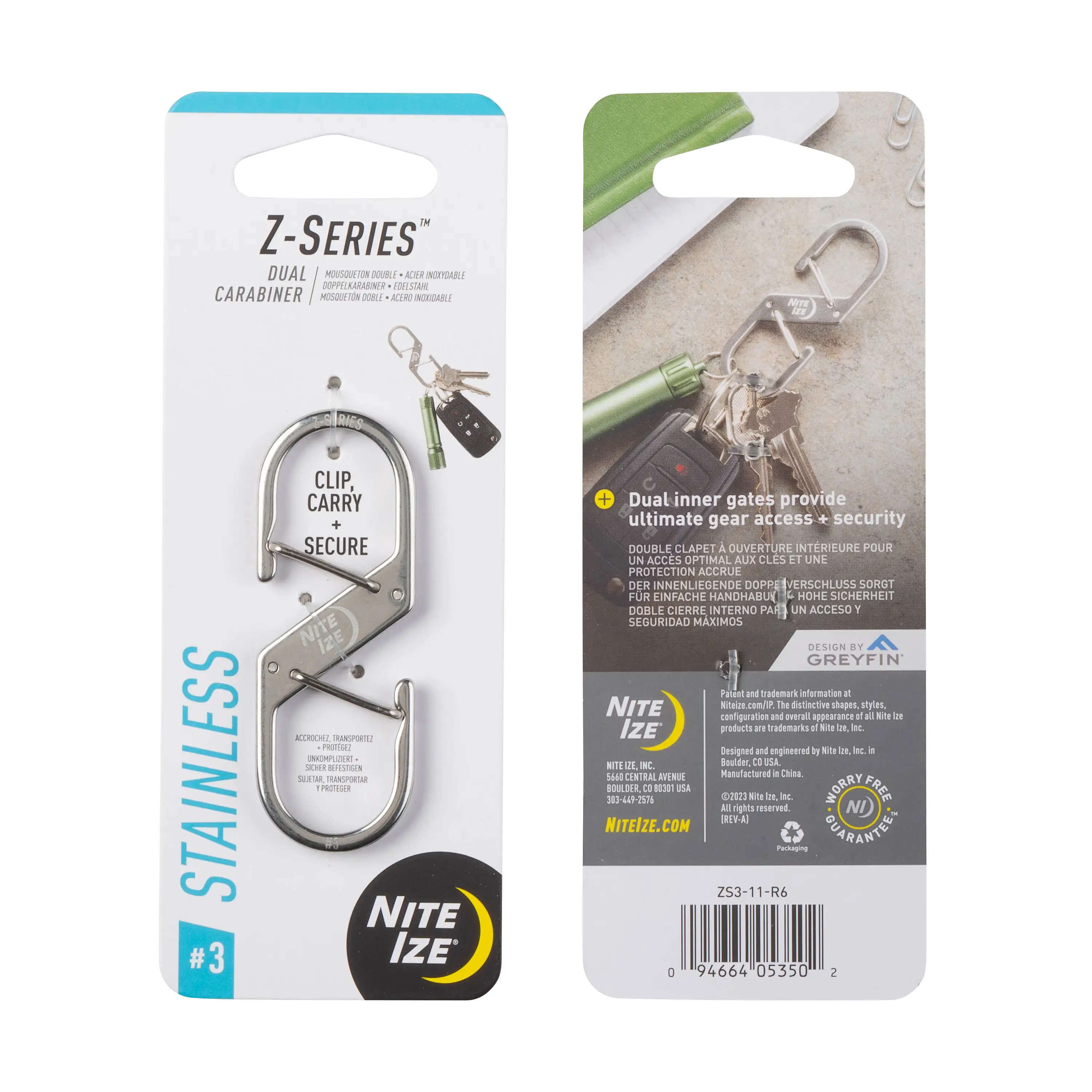 Proven DUAL CARABINER 3 Trendy