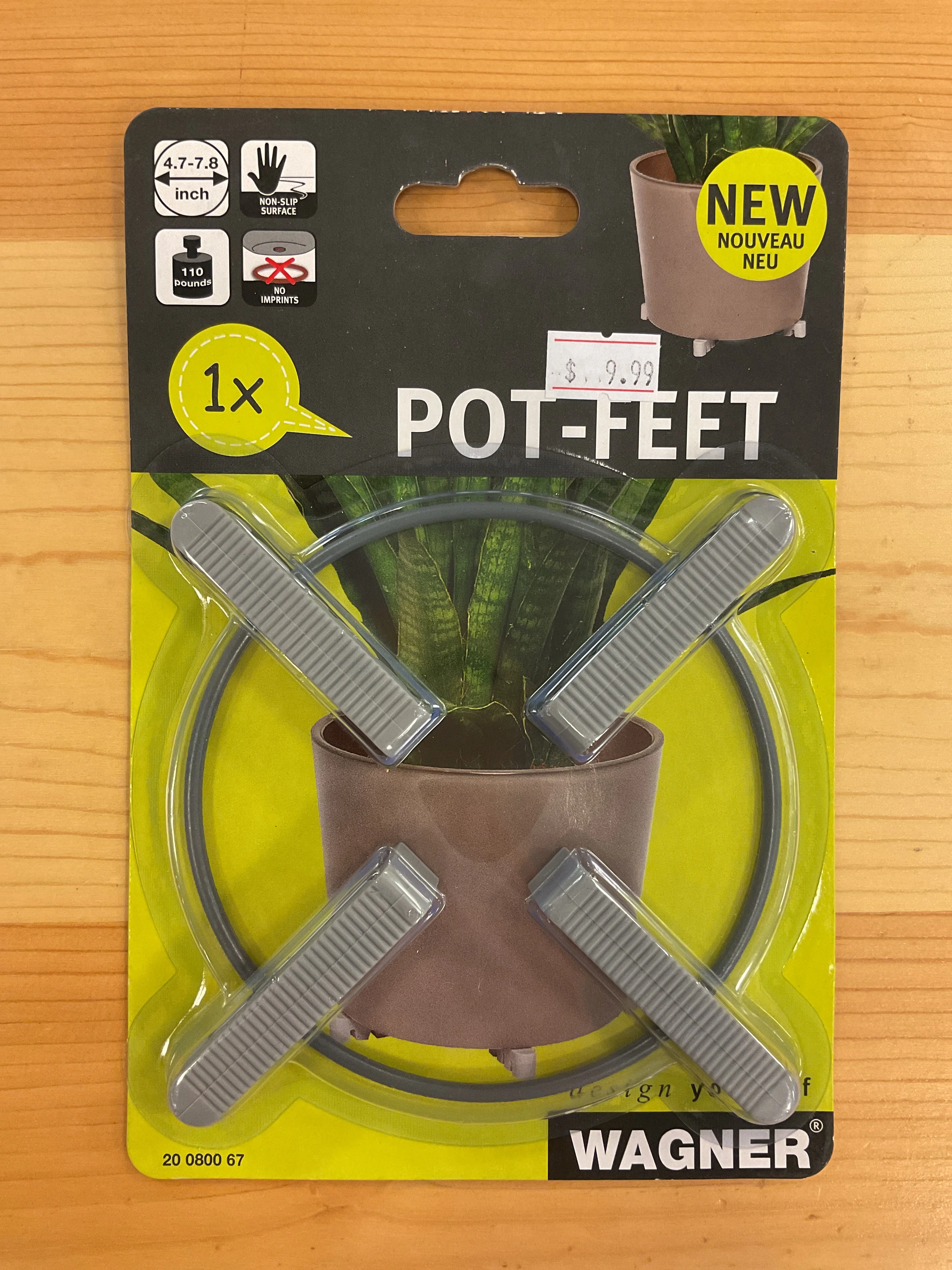 Top-Quality WAGNER POT FEET Comfortable