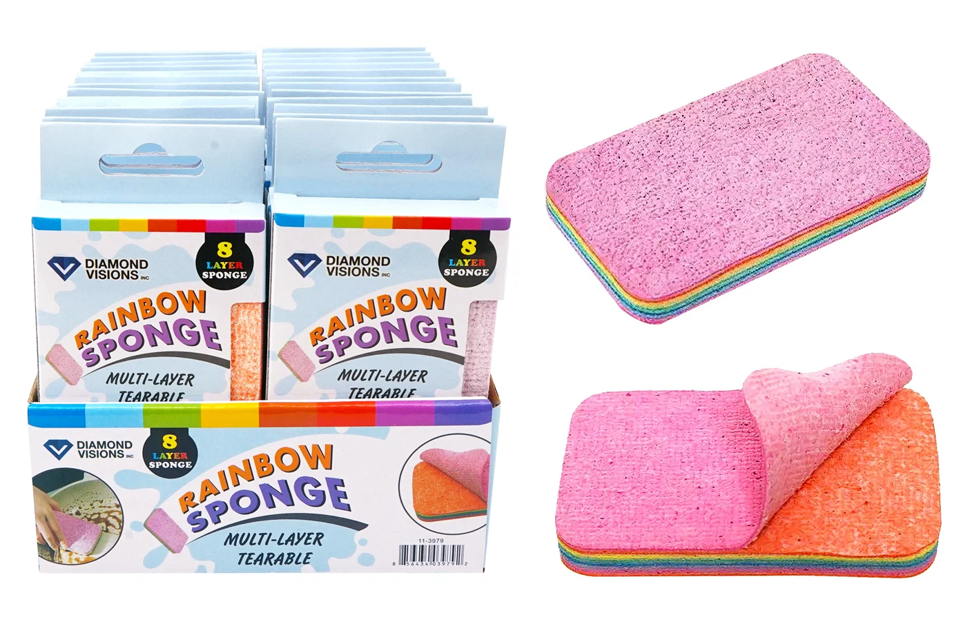 Outstanding RAINBOW SPONGE Natural