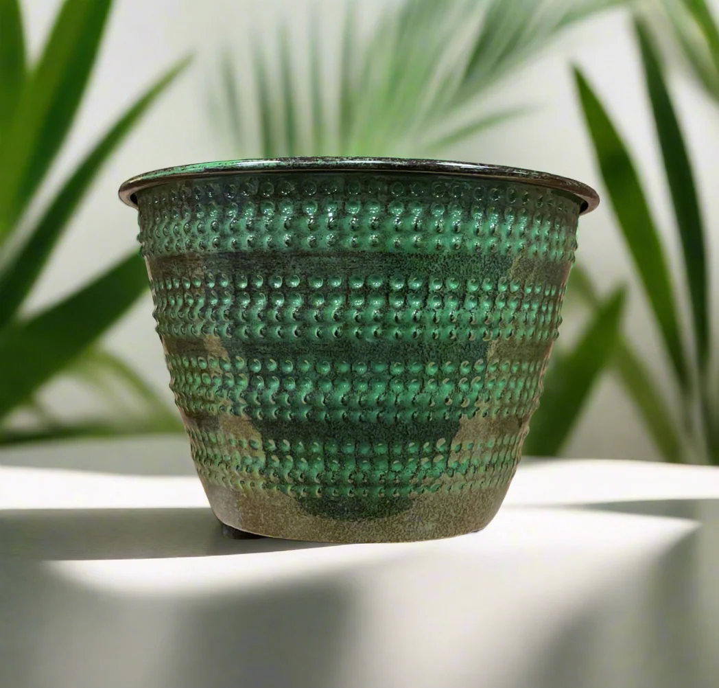 Stylish 6 quot COBBLESTONE PLANTER KALE Fashionable