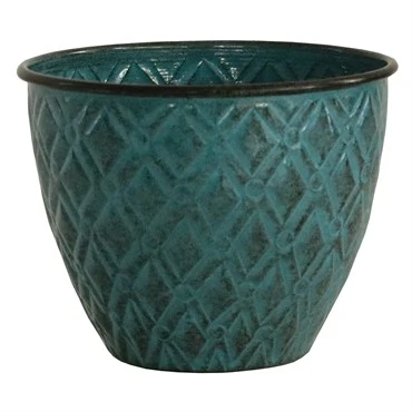 High-Grade 5 quot DIAMOND PLANTER SEAFOAM Top-Quality