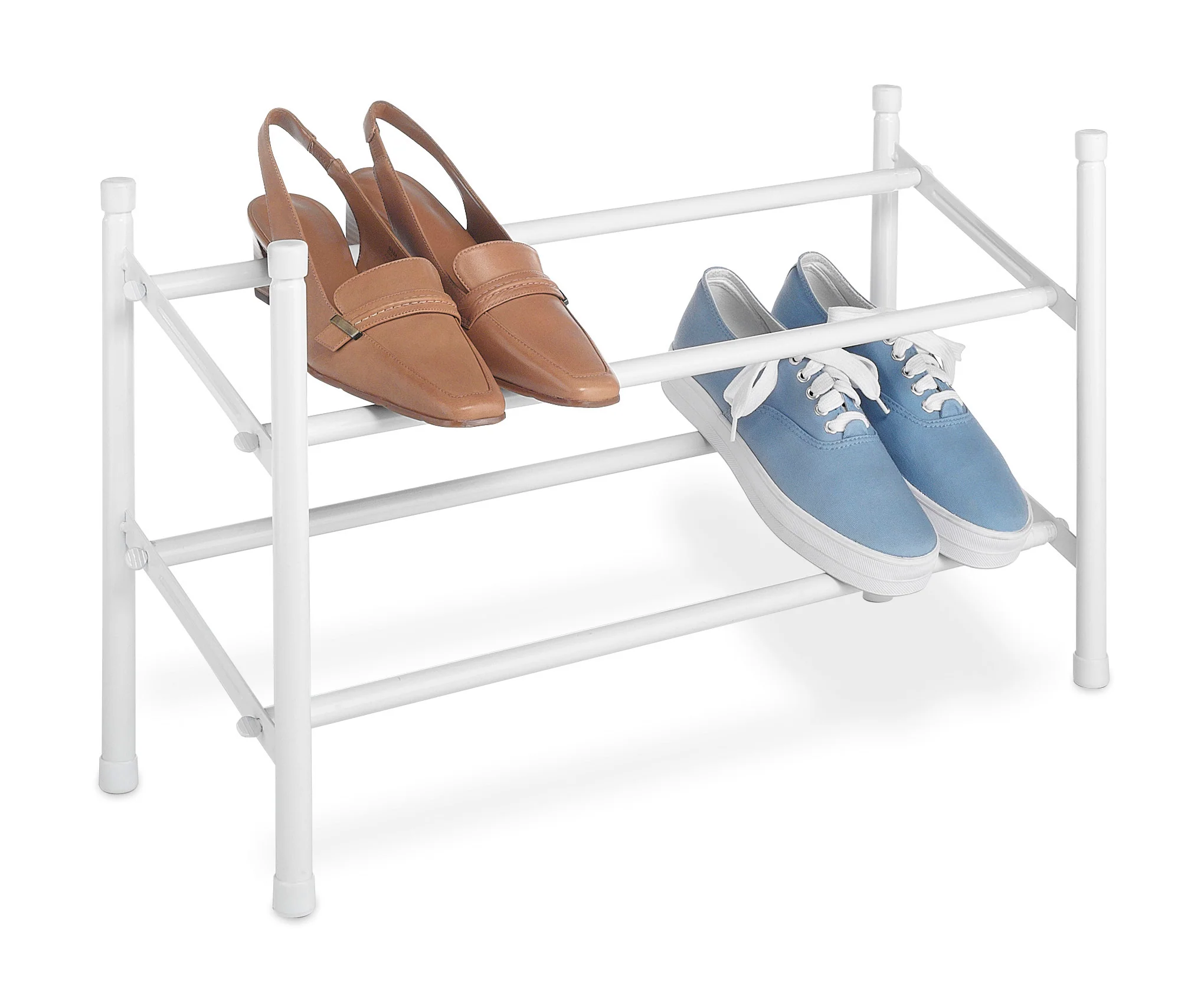 Prestigious 2 TIER EXPND STACKABLE SHOE RACK Stylish