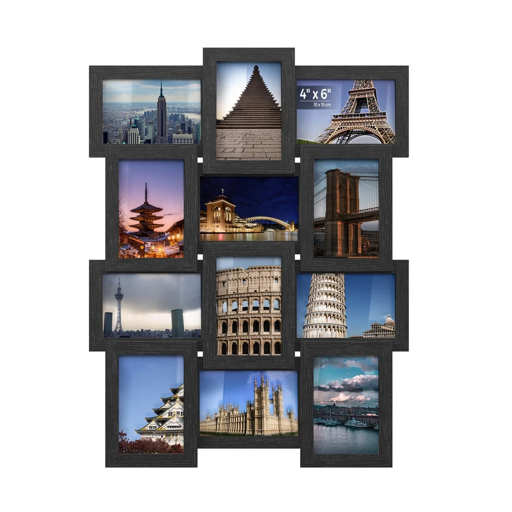 Expertly Made SONGMICS Set of 12 4x6 Collage Picture Frames Trusted