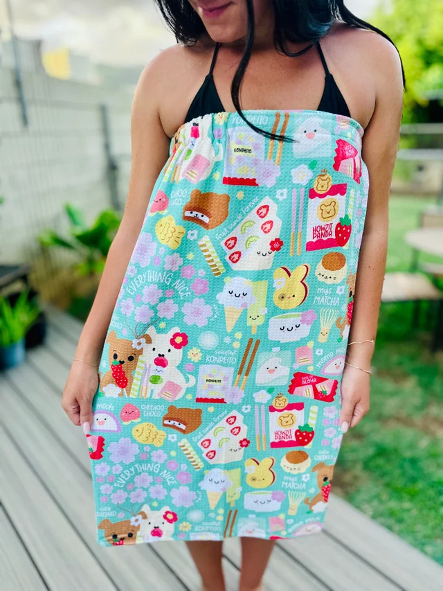 Exceptional EDEN WAFFLE WRAP EVERYTHING NICE TEAL Stylish