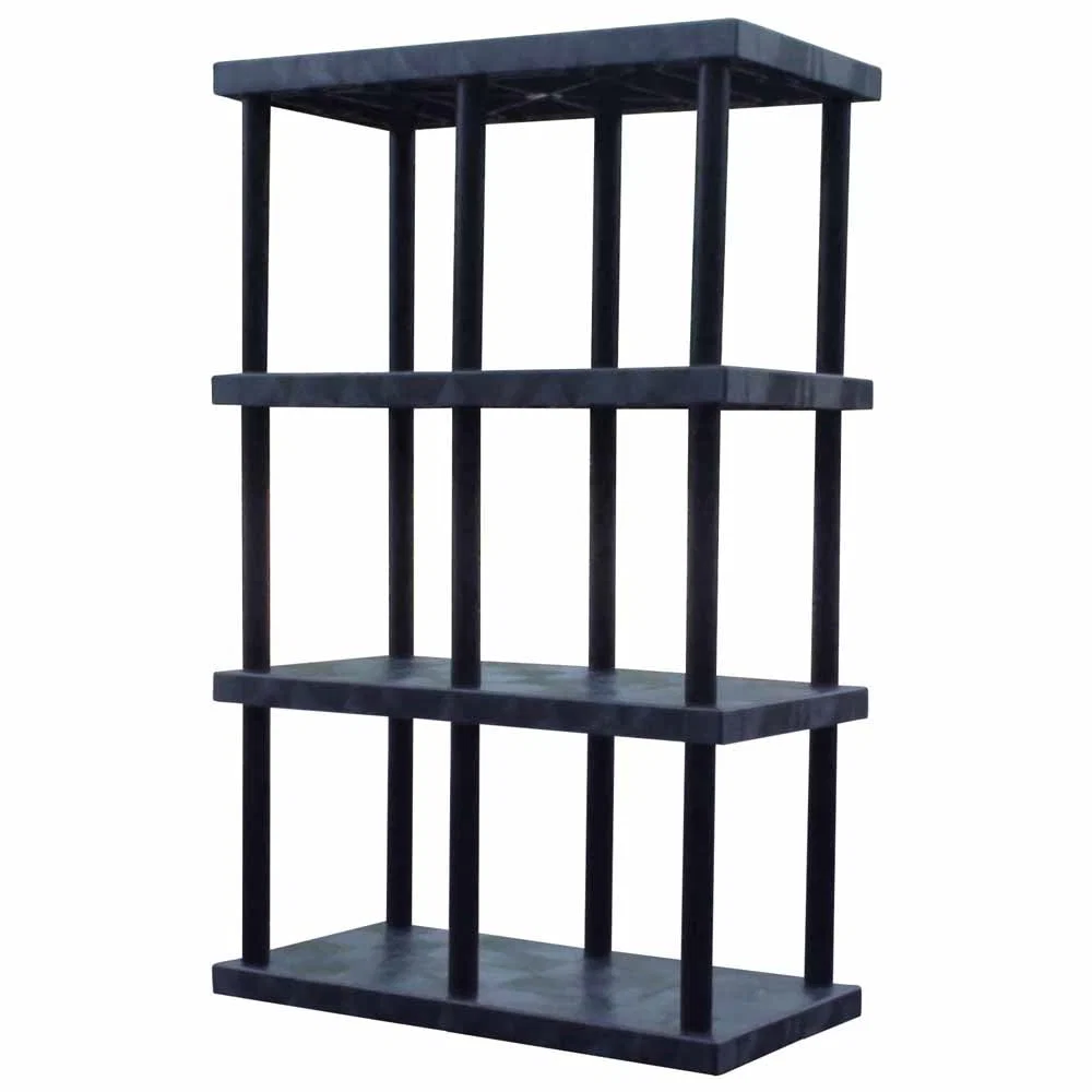 Classic DuraShelf Solid Top 24 quot d x 48 quot w x 75 quot h 4-Shelf System Powerful