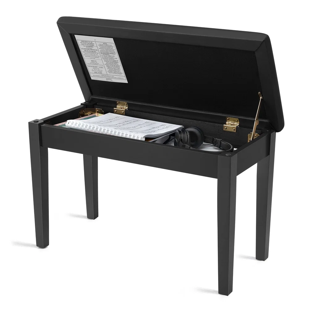 Soft SONGMICS Wooden Duet Piano Bench Premium