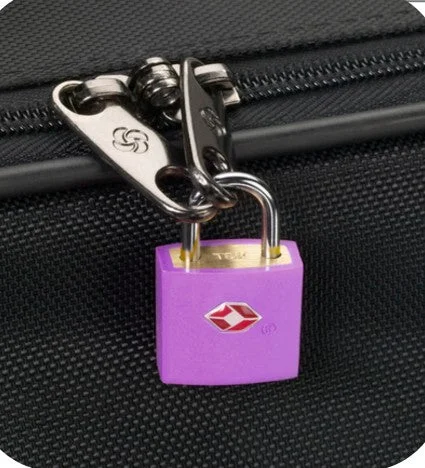 Original Design TSA LUGGAGE KEY LOCK PURPLE Fine