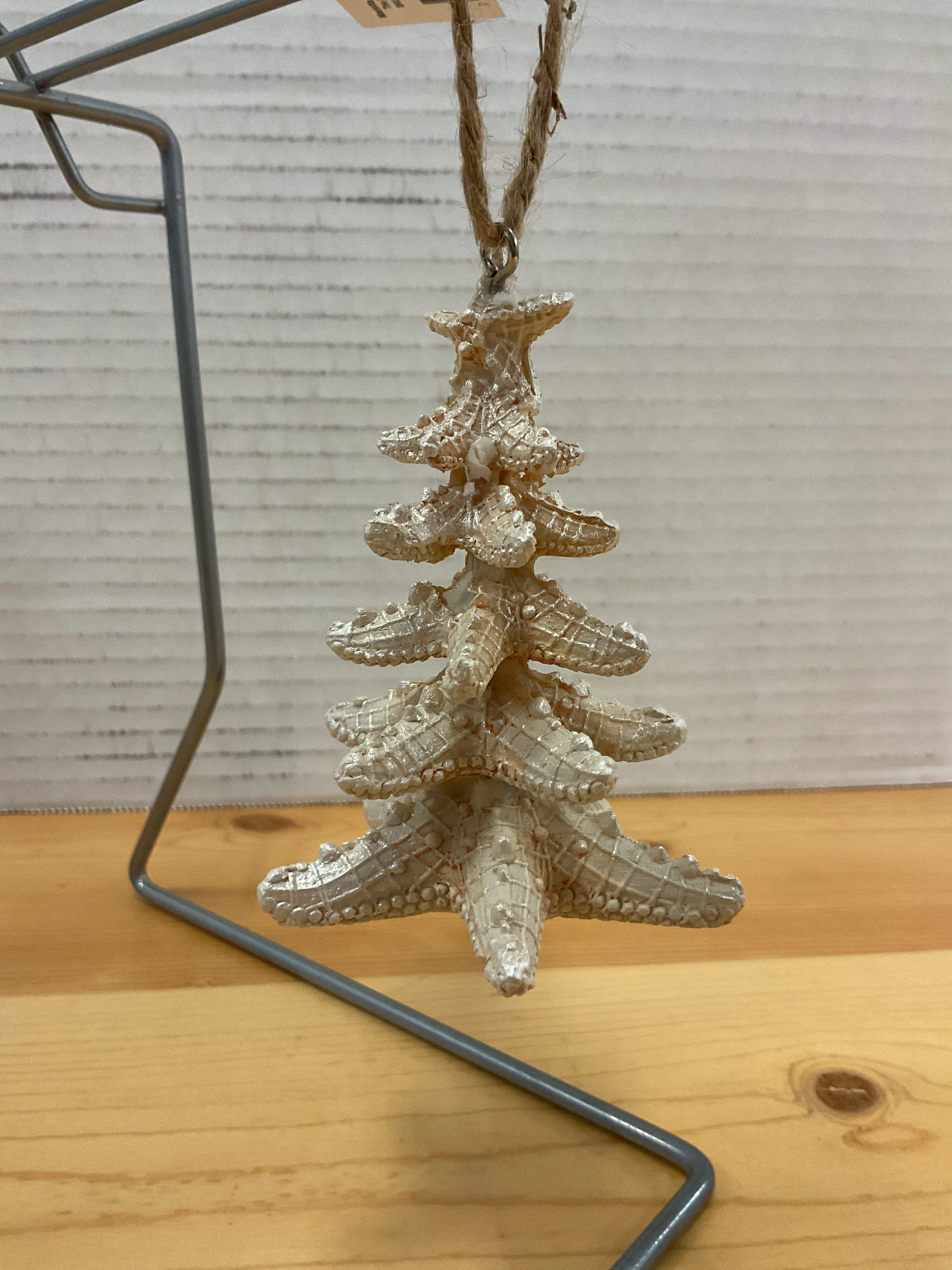Sustainable STARFISH TREE ORNAMENT Fine Crafted