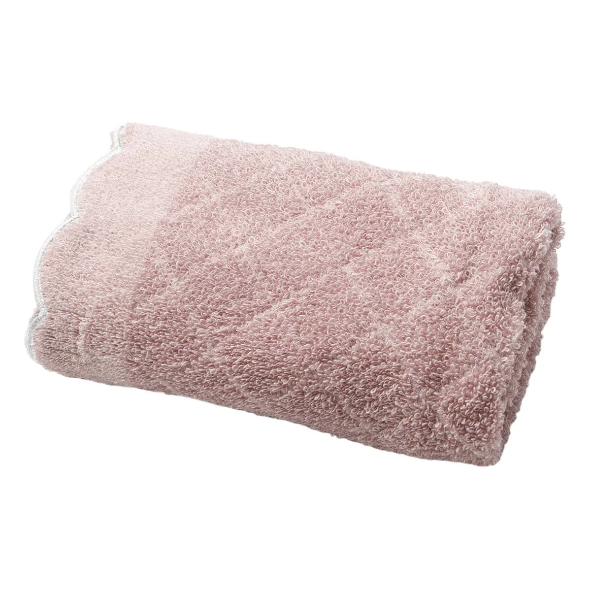 Long-Lasting Face Towel 34 x 80 cm Light Grayish Rose Quality