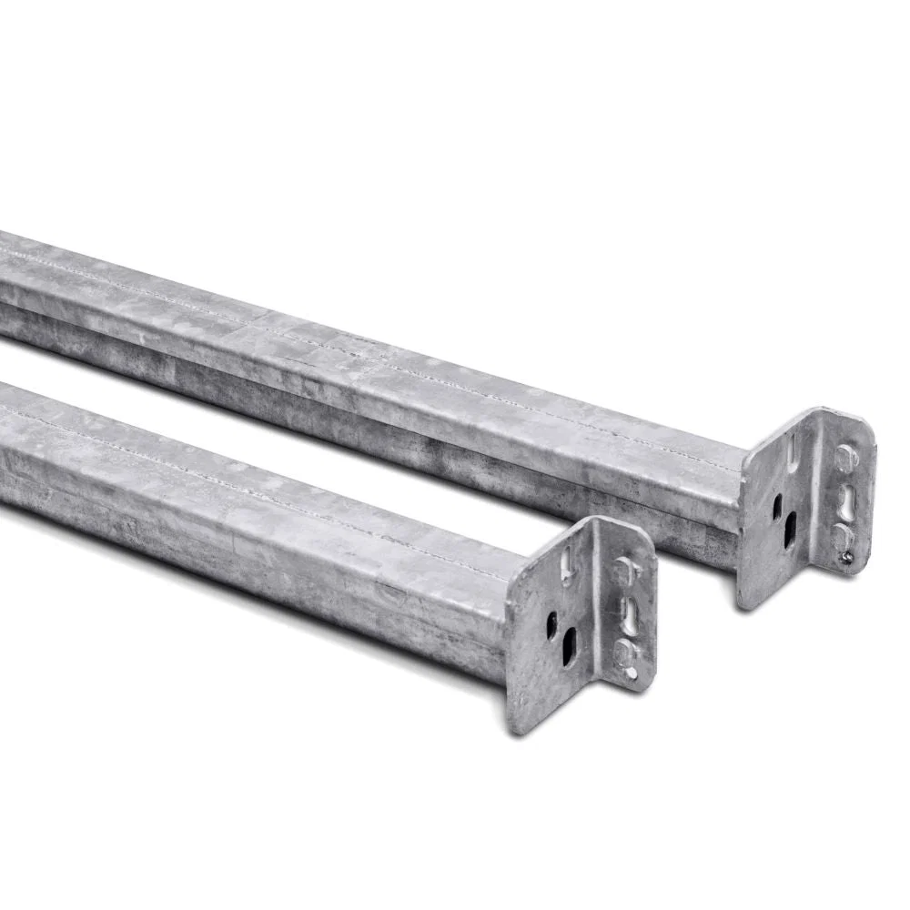 Practical Teardrop Galvanized Pallet Rack Step Beams Organic