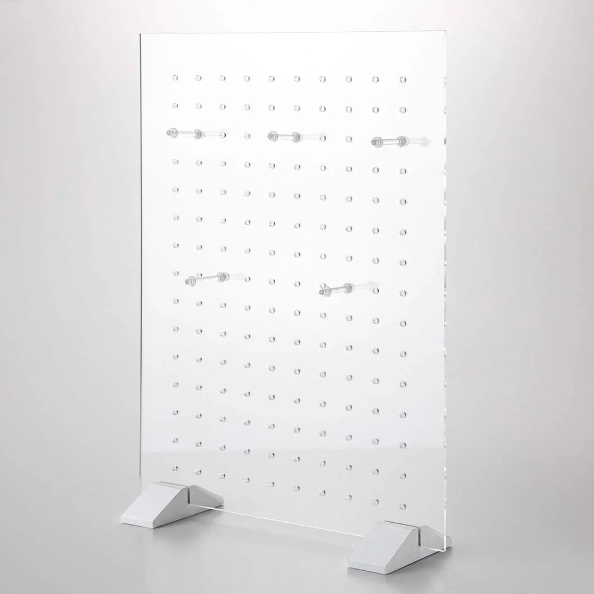 Pure Acrylic Pegboard Display Stand Large Trendy