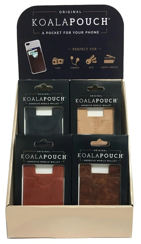 Green KOALA POUCH PHONE WALLET Versatile